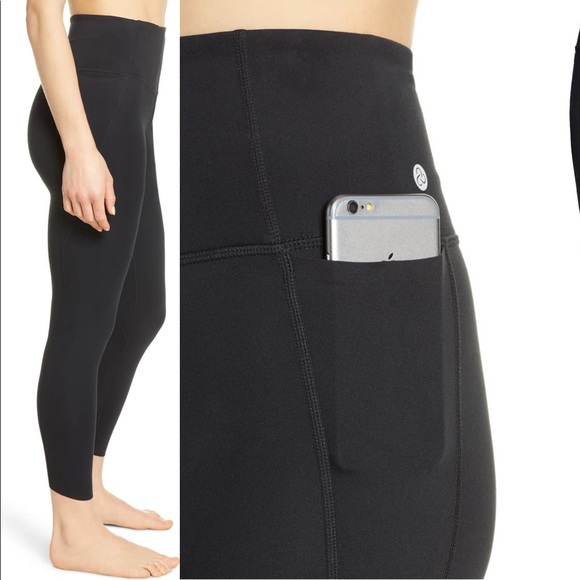 zelle Pants - Zelle Highwaist studio Lite pckt 7/8 inch leggings